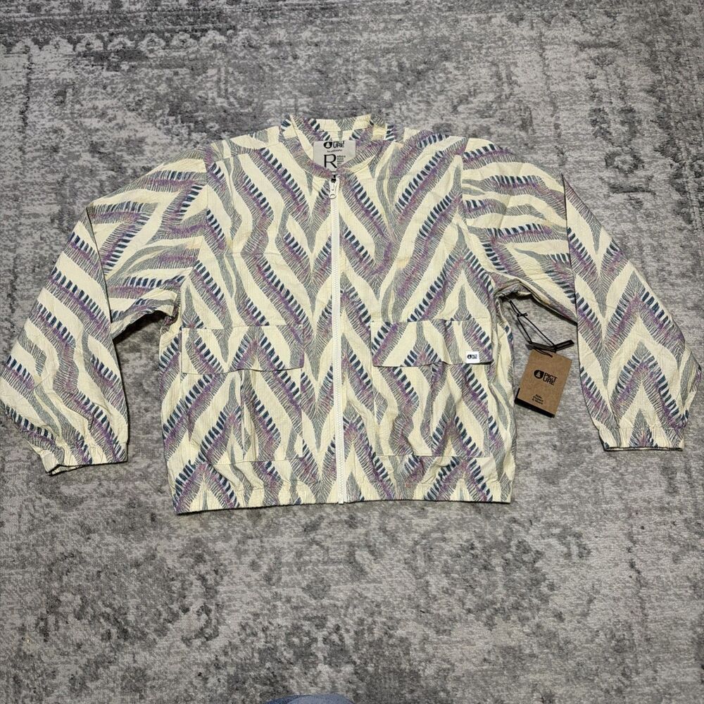 Picture Organic Clothing SERENATA PRINTED - Bomber Jacket - birdiplum print L